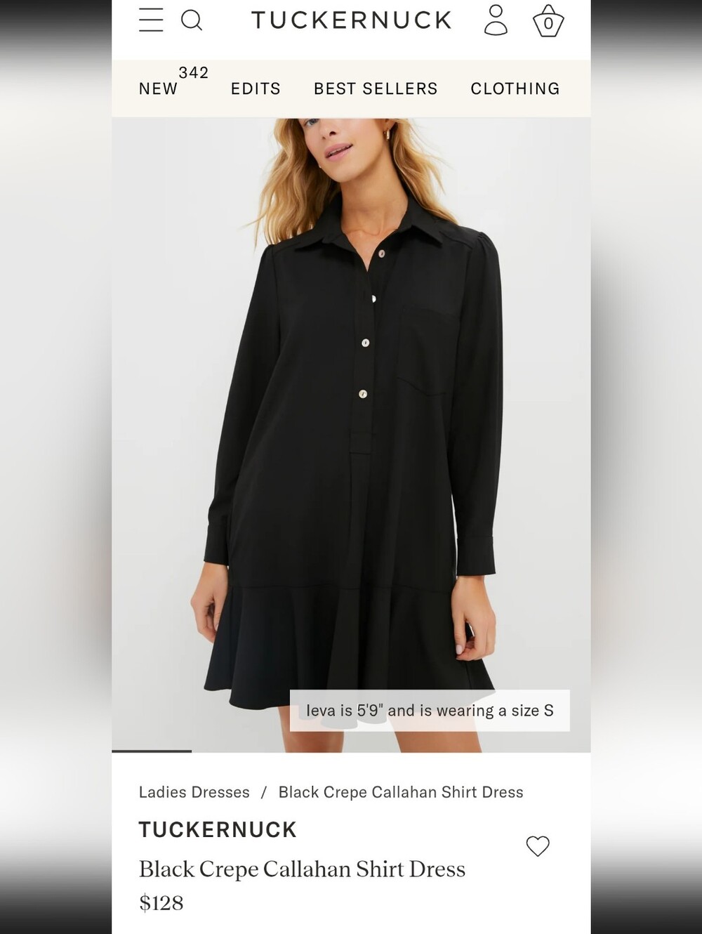 Tuckernuck Callahan Shirt Dress